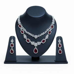 Crimson Diamond Elegance